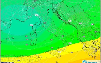 Aggiornamento meteo di lunedì 4 gennaio 2021