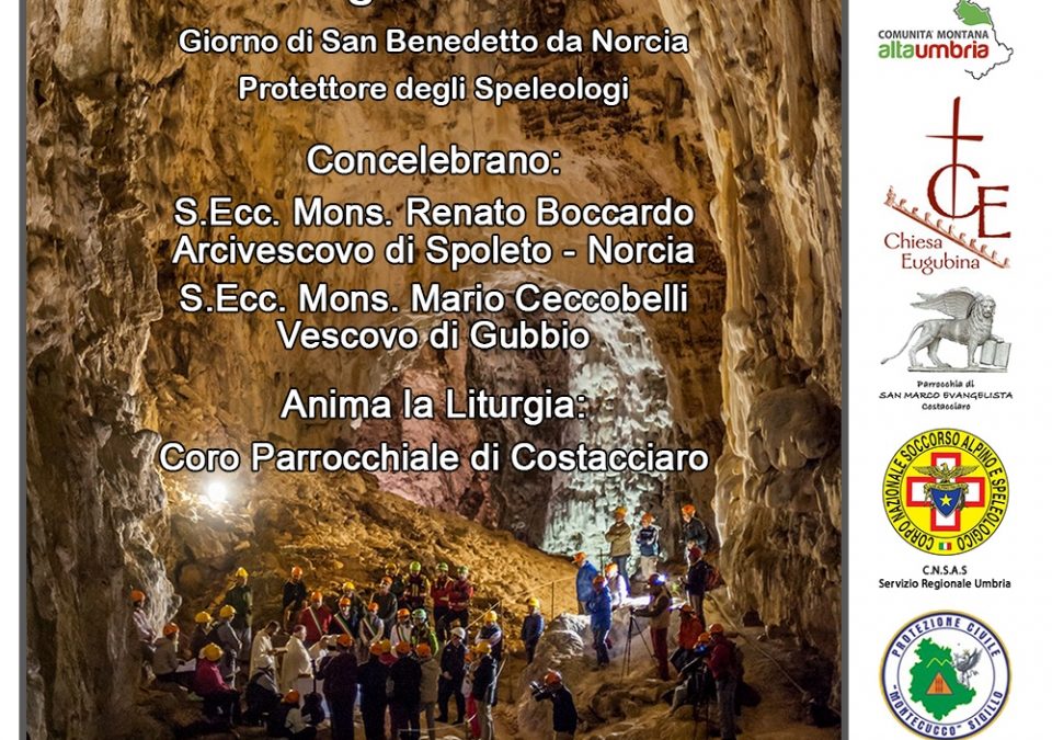 Santa messa Grotta Monte Cucco: lunedì 11 luglio ore 10:30