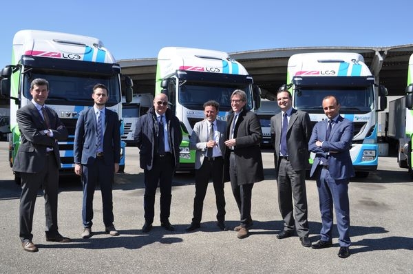La prima flotta italiana di camion a gas naturale, &egrave; dell'eugubina Lc3