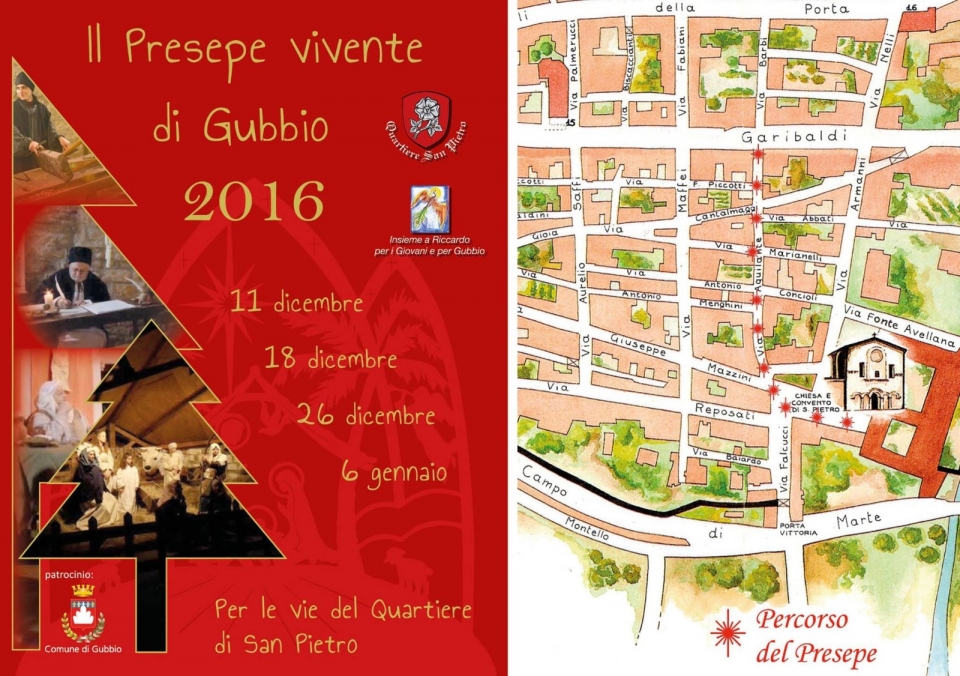 PRESEPE VIVENTE SAN PIETRO: DA DOMENICA 11 DICEMBRE, ORE 17:00 E PER 4 ALTRI APPUNTAMENTI