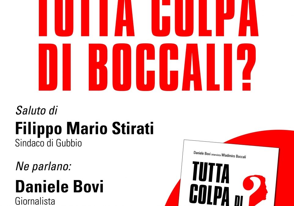 SINOSSI “TUTTA COLPA DI BOCCALI?”