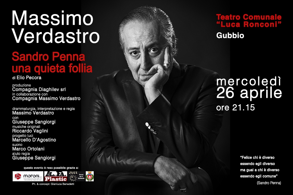 Sguardi d'attore del fotografo Massimo Verdastro: teatro Luca Ronconi