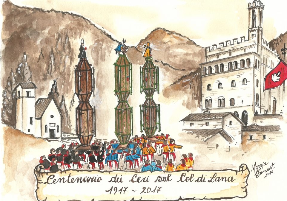 ANNULLO POSTALE SPECIALE FESTA DEI CERI 2017