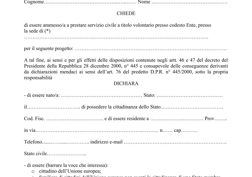BANDO SERVIZIO CIVILE UNPLI UMBRIA 2017-2018 PRESSO MAGGIO EUGUBINO