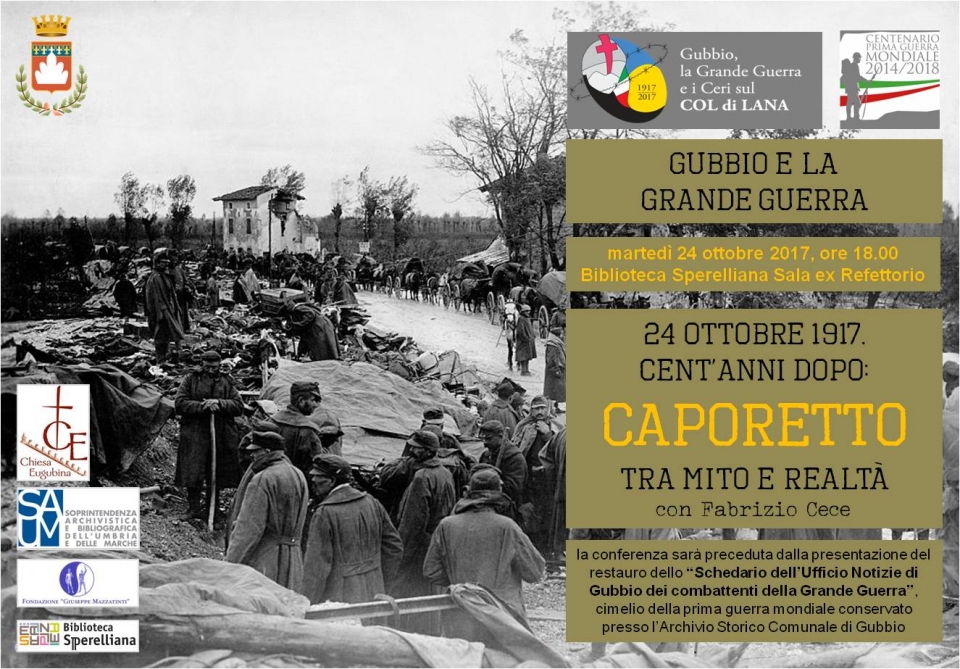 GUBBIO E LA GRANDE GUERRA  secondo appuntamento