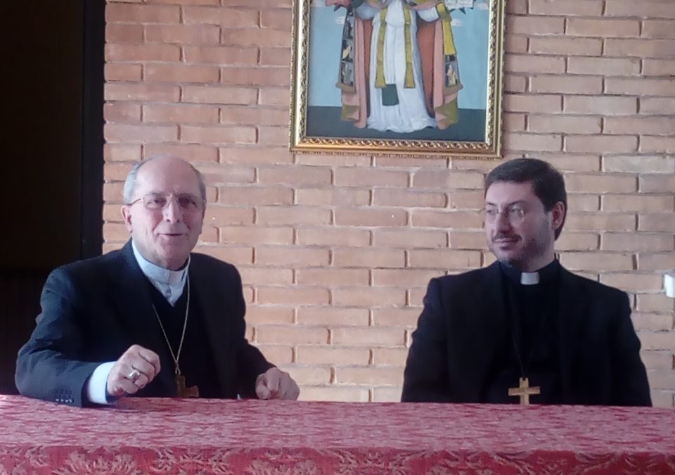 L’incontro del Vescovo Luciano Paolucci Bedini con la stampa