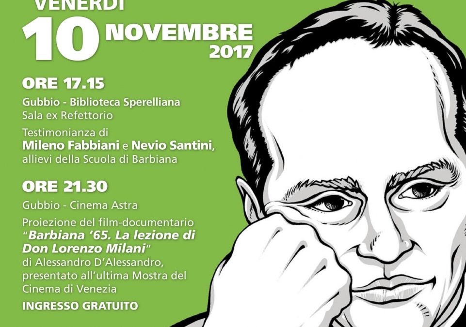 DON MILANI, UN DONO PER LA SCUOLA