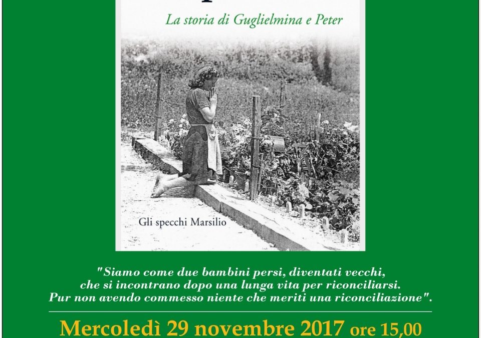 Presentazione del libro di Giacomo Marinelli Andreoli a Roma, il 29 novembre ore 15: Nel segno dei padri. Indicazioni per raggiungere l'evento