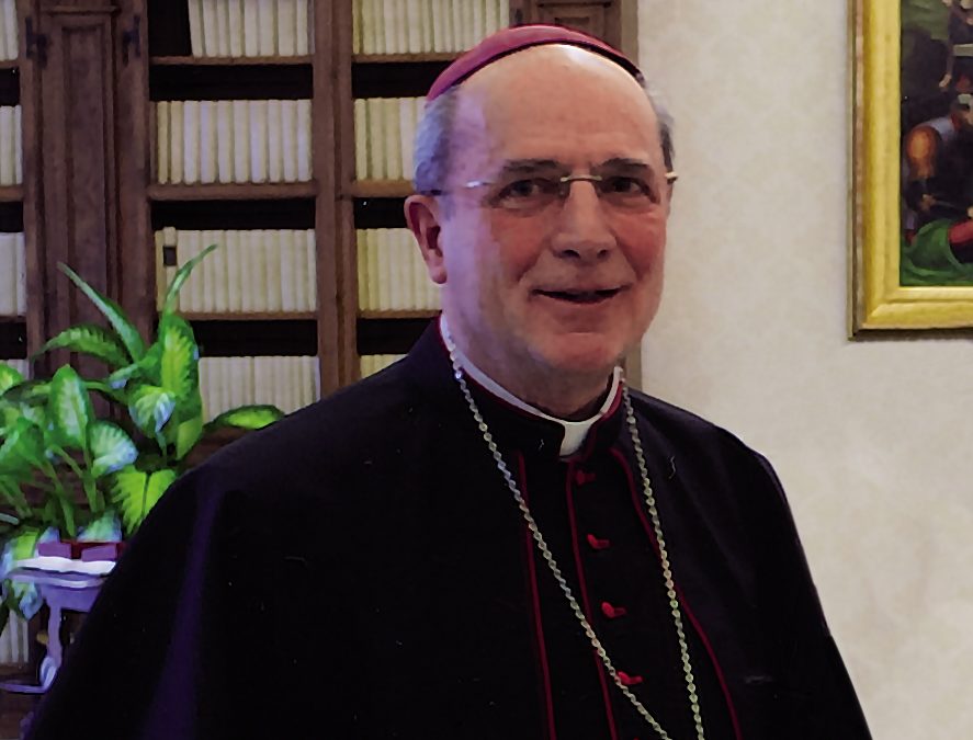 Saluto di Mons. Ceccobelli: domenica 26 Basilica di Sant'Ubaldo ore 17