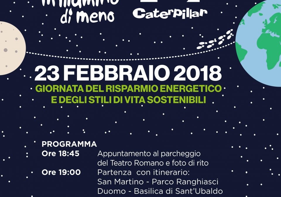 M'ILLUMINO DI MENO: 23 FEBBRAIO 2018 giornata del risparmio energetico PROGRAMMA