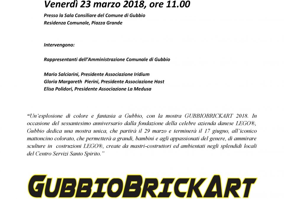 GUBBIO BRICK ART 2018