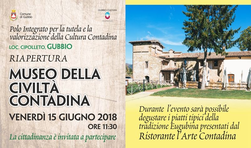 Riapertura Museo della Civilt&agrave; Contadina: venerd&igrave; 15 giugno, ore 11:30