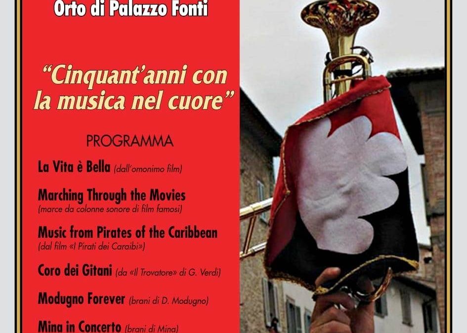 ‘CONCERTO BANDA SANTANTONIARA’ A CONCLUSIONE DELLE CELEBRAZIONI DEI 50 ANNI DELLA FAMIGLIA