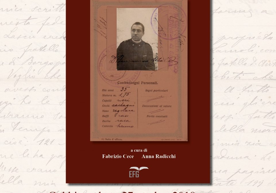 Presentazione memorie di guerra del vescovo Ubaldi, sabato 27 ottobre ore 16:30, Biblioteca Sperelliana