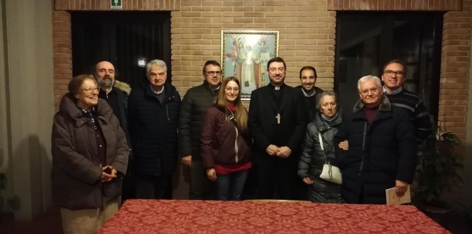 Il Vescovo di Gubbio celebra Santa Messa per San Francesco di Sales