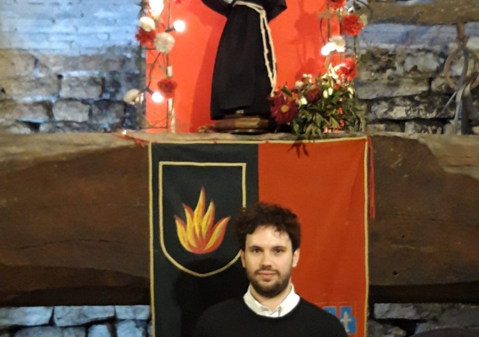 Giovanni Pierini capodieci del cero mezzano di S.Antonio 2019