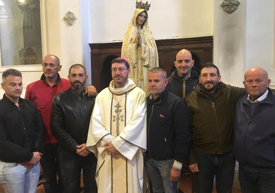 Pellegrinaggio presso il Monastero di San Girolamo alla presenza dei protagonisti della Festa dei Ceri 2019