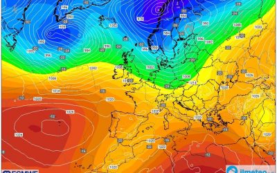 Aggiornamento meteo di gioved&igrave; 5 dicembre 2019