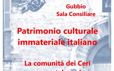 Patrimonio culturale immateriale italiano: Conferenza, oggi ore 18.00 sala Consiliare
