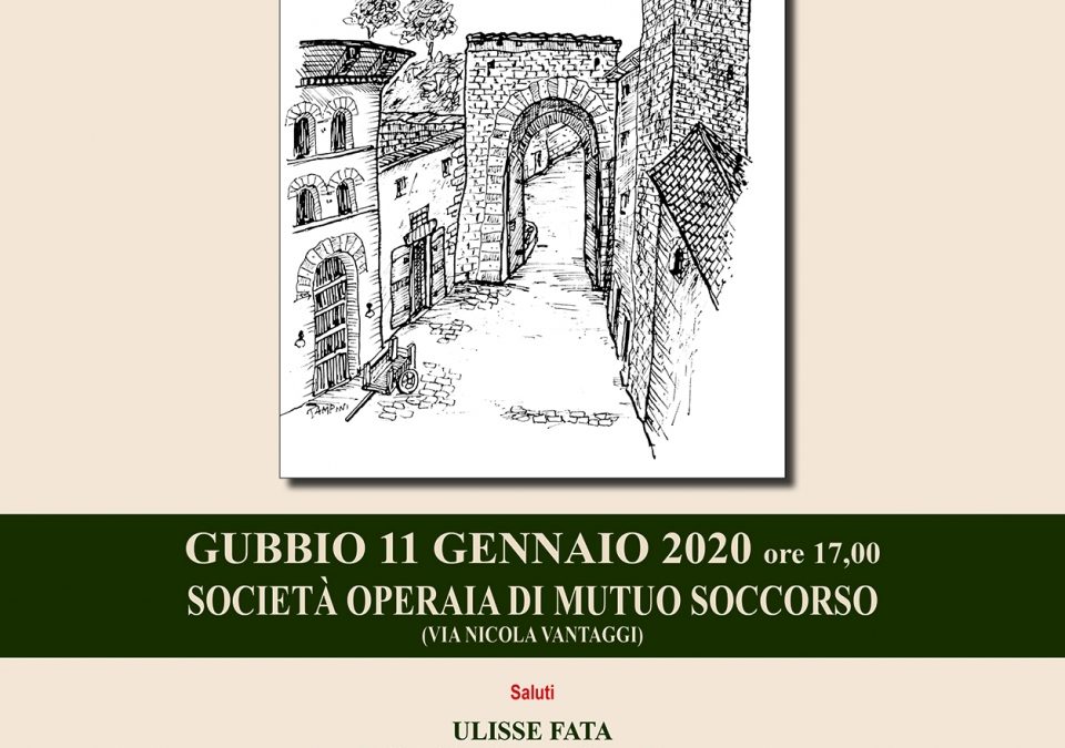 Presentazione del libro di poesie in dialetto eugubino di Piero Radicchi: sabato 11 gennaio ore 17:00, Societ&agrave; Mutuo Soccorso