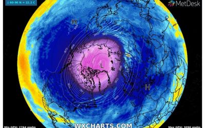 Aggiornamento meteo di martedì 7 gennaio 2020