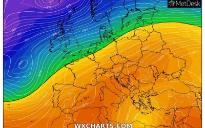 Aggiornamento meteo di sabato 11 gennaio 2020