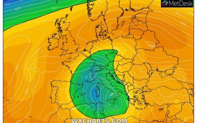 Aggiornamento meteo di mercoledì 25 marzo 2020
