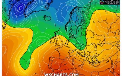 Aggiornamento meteo di mercoledì 29 aprile 2020