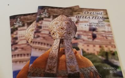 “O lume della fede”, il libro-omaggio al patrono Ubaldo per aiutare le famiglie in difficoltà