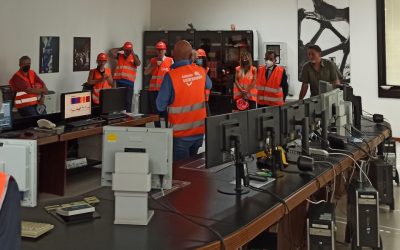 SINDACO E GIUNTA DI GUBBIO SI INFORMANO SU PROCESSO PRODUTTIVO DEL CEMENTO E CSS CON UNA VISITA AL CEMENTIFICIO COLACEM