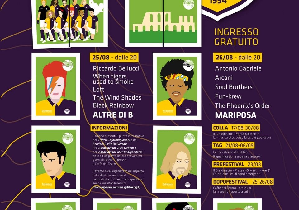 Torna la XXVII Gubbstock
