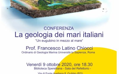 8 edizione della Settimana del Pianeta Terra. Conferenza venerdì 9 ottobre ore 18:30 Biblioteca Sperelliana
