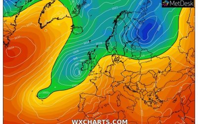 Aggiornamento meteo di venerdì 16 ottobre 2020
