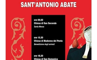 Famiglia dei Santantoniari: programma festeggiamenti di Sant'Antonio