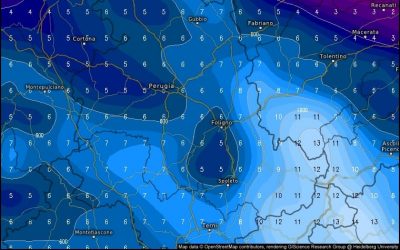 Aggiornamento meteo domenica 24 gennaio 2021