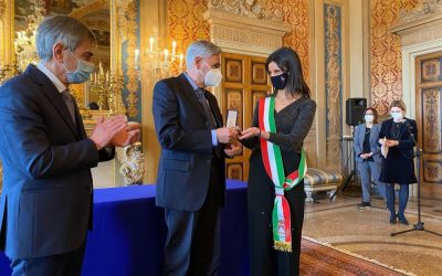 Consegnata ieri al figlio Davide, eugubino, la medaglia d’onore della Presidenza della Repubblica.