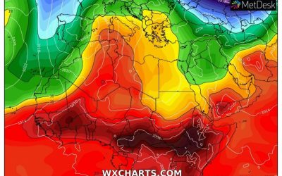 Aggiornamento meteo di lunedi Primo Febbraio 2021