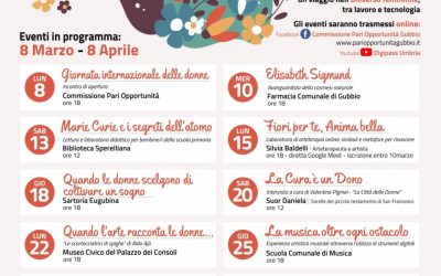 Otto marzo: da Commissione Pari opportunità e Digipass un mese di eventi online dedicati al mondo femminile