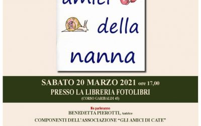 “Gli amici della nanna”: la presentazione del libro sabato prossimo