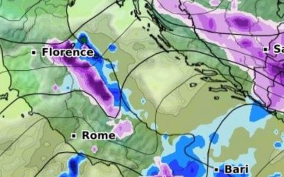 Aggiornamento meteo di venerdì 19 marzo 2021