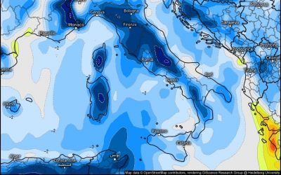 Aggiornamento meteo di domenica 21 marzo 2021