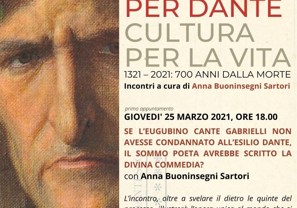 “Danted&igrave;”, iniziano anche a Gubbio le celebrazioni