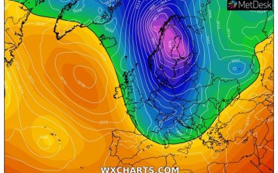 Aggiornamento meteo di venerdì 2 aprile 2021