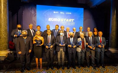 Alla serata EUROSTART premiato anche il reporter per immagini, l eugubino Giuseppe Calzuola