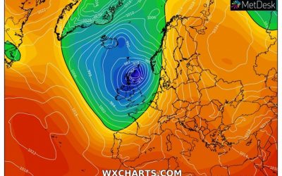 Aggiornamento meteo di gioved&igrave; 30 settembre2021
