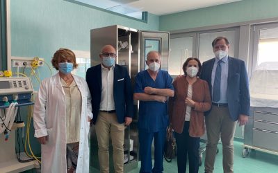 DONATO PORTA ENDOSCOPI DALLA FAMIGLIA DI FRANCO COLAIACOVO ALLA RIANIMAZIONE DELL'OSPEDALE