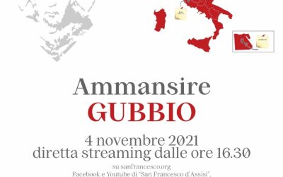LE PIAZZE DI FRANCESCO, A GUBBIO CON MONS. BEDINI E CARDINI, Giovedì 4 novembre