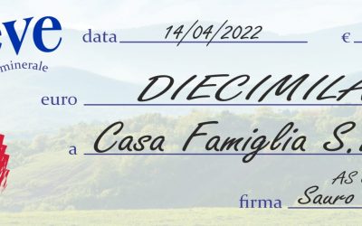 As. Gubbio 1910: donazione alla Casa Famiglia Santa Lucia