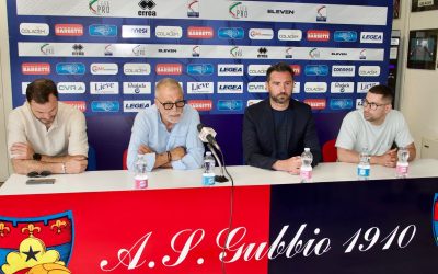 Piero Braglia neo allenatore del Gubbio, balla coi lupi!