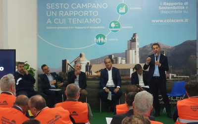 PRESENTATO IL 15° RAPPORTO DI SOSTENIBILITÀ COLACEM